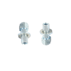Écrous de roue chromés personnalisés avec rondelle pour roues de camions et d'<span class=keywords><strong>autobus</strong></span> lourds, tête hexagonale polie pour applications minières - Product Image 6