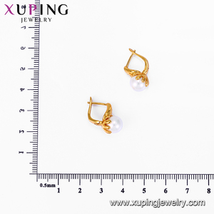 E-20 Xuping <span class=keywords><strong>perla</strong></span> delle donne gioielli in oro imitazione <span class=keywords><strong>perla</strong></span> <span class=keywords><strong>clip</strong></span> su <span class=keywords><strong>orecchini</strong></span> - Product Image 2
