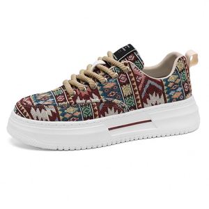 Nuevo Modelo 2026: Zapatos Casuales de Hombre con Suela Gruesa y Estampado, Ideales para Primavera - Product Image 6