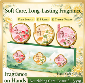 Set de Regalo de Crema de Manos con Fragancia Premium de Larga Duración en Caja de Lata de 60g, Extracto de Plantas, Hidratante, No Pegajosa, para Otoño - Product Image 3