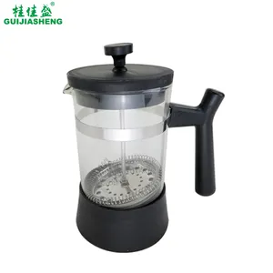 Presse à café Portable de voyage, en verre et sans BPA, flamme plastique, offre spéciale, 600ml