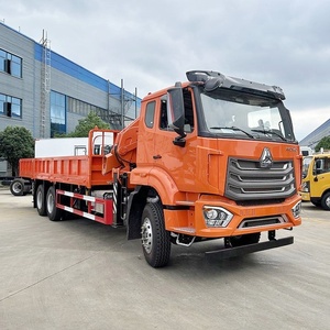 Camión Grúa Articulado Sinotruk Howo 6X4, Grúa Hidráulica Plegable de 12 Toneladas en Venta - Product Image 5