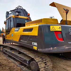 Excavadora Hidráulica de Orugas Pesada Volvo EC300DL de Corea en Venta, Excavadora Grande de 30 Toneladas, Excavadora EC300 para Construcción, EC300B de Segunda Mano - Product Image 4