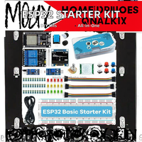ESP32 ESP-32S WiFi IoT Development Board Bare (Unpopulated) Starter Kit dengan Tutorial untuk Eksperimen DIY