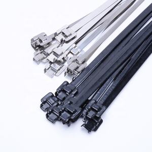 Resistente Fscat fascette ferma-cavo autobloccante metallo rivestito in plastica <span class=keywords><strong>con</strong></span> acciaio e acciaio inossidabile-alta qualità cavo <span class=keywords><strong>cravatta</strong></span> prodotto - Product Image 4