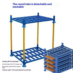 500KG di capacità tubo inserito tubo stile Pallet impilabile per celle frigorifere staccabile tessuto <span class=keywords><strong>Rack</strong></span> Made - Product Image 2