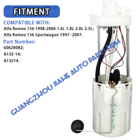 Ensemble de pompe à carburant PAT 60628082 pour Alfa Romeo 156 932 1998-2006 1.6L 1.8L 2.0L 2.5L Pompe à carburant de voiture OE 0580313012