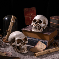 Figurine d'Halloween en résine, décoration gothique effrayante pour maison hantée, accessoire de fête sinistre