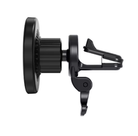 Support de téléphone pour tableau de bord de voiture avec chargeur sans fil Type C 15 W à rotation 360 degrés