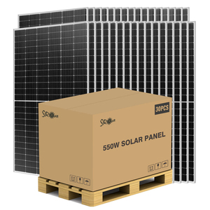แผงโซลาร์เซลล์แบบโมโนคริสตัลไลน์ Srsolar 545W 550 วัตต์ 1000 วัตต์ 600 วัตต์ รุ่น Pro N-type สำหรับระบบโซลาร์เซลล์ - Product Image 1