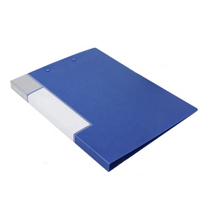Porte-documents à double clip A4, porte-documents en plastique pour enseignant, porte-documents fermé - Product Image 1