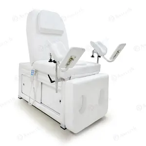 Hospital Gynecology With Cabinet Bed Electric Gynecological Equipment 2 Motor Examination Bed Gynecological Chair