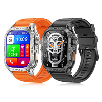 Venta caliente GPS K63 Smartwatch Tendencias 2025 Reloj inteligente Resistente al agua 360Mah Wifi Montre Connector Android Sport Smart Watch 2024