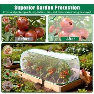 C351 <span class=keywords><strong>Gabbia</strong></span> Pop-up Protettiva per Piante Contro Parassiti/<span class=keywords><strong>Uccelli</strong></span>, Recinto Esterno per Frutta/Verdura/Fiori/Erbe - Product Image 1