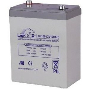 Batterie au plomb scellée Leoch Dj100 2V 100Ah pour stockage d'énergie - Product Image 3