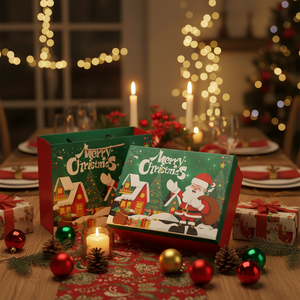 Boîtes en papier rigide <span class=keywords><strong>de</strong></span> luxe 3D avec fermeture magnétique, gaufrage et revêtement UV pour emballage cadeau <span class=keywords><strong>de</strong></span> chocolat, bonbons, écharpes et pommes - Product Image 1