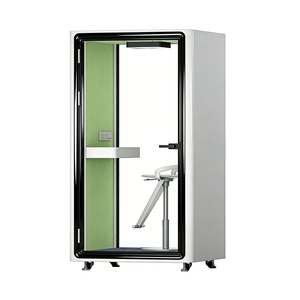 Cabinas de Reuniones Insonorizadas Removibles Hechas de Panel Acústico <span class=keywords><strong>y</strong></span> Vidrio Insonorizado, Cabina de Trabajo Mimi, Cabina de Maquillaje - Product Image 4
