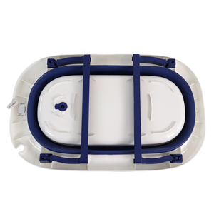 Ensemble <span class=keywords><strong>de</strong></span> baignoire pour bébé avec capteur <span class=keywords><strong>de</strong></span> température pour nouveau-nés, pliable et portable, design en plastique durable - Product Image 6