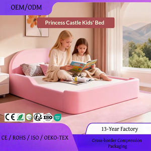 Sofá <span class=keywords><strong>Cama</strong></span> <span class=keywords><strong>Modular</strong></span> para Niños, con Funda Lavable, Diseño Nórdico, Plegable, Sin Estructura, Relleno de Esponja Comprimida - Product Image 3