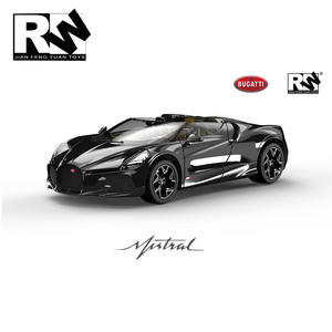 Voiture de course F1 jouet JFY RW Factory Authorized Freewheel, modèle Bugatti <span class=keywords><strong>Mistral</strong></span> série 1/32, en métal moulé sous pression, pour enfants. - Product Image 2