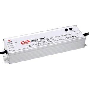 หมายถึง HLG-100H 100W 42V ไดรเวอร์2.6A LED แรงดันไฟฟ้าคงที่ในปัจจุบันหรี่แสงได้ IP65ช่องทางเดียวแปลง AC DC - Product Image 1