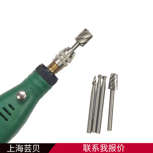 Accessoires pour meuleuse électrique Yunbei Yb, 6 pièces, fraises rotatives en carbure de tungstène pour le travail du bois, ensemble de fraises à découper - Product Image 5