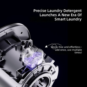 Mini lave-linge automatique mural pour sous-vêtements, chaussettes, lavage et séchage tout-en-un - Product Image 3
