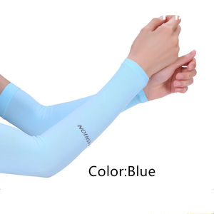 Manches de bras à la mode en gros de nouvelle arrivée vente en gros manches en soie de glace crème solaire manches de bras de cyclisme - Product Image 1