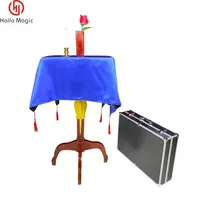 Table flottante légère (vase en bois et chandelier en plastique) tours de magie magicien scène Illusions Gimmick accessoires lévitation Magia