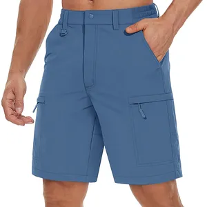 Pantaloncini da <span class=keywords><strong>uomo</strong></span> leggeri estivi personalizzati 5 tasche pantaloni corti Casual pantaloncini da campeggio sport Cargo da <span class=keywords><strong>uomo</strong></span> - Product Image 6
