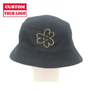 Embroidery Color Beach Designed Custom Logo Fashion For Adults Sports Cheap Short Brim Embroidered Corduroy Fisherman Bucket Hat