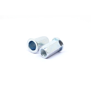 น็อตยึดเหล็กหัวแบนแบบปลายเปิด ราคาโรงงาน น็อตยึดเหล็กคาร์บอน - Product Image 3