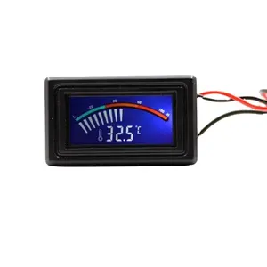 WH7022 Monitor Pengukur Suhu,-50 Sampai 110 Celcius/-58 Sampai 230 Fahrenheit dengan Sensor Suhu Termometer Mobil Digital