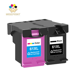 Cartucho de Tinta Compatible Wiseprint 61XL 61 XL para Impresoras HP <span class=keywords><strong>Deskjet</strong></span> 1050 1510 2050 2510 3000 <span class=keywords><strong>3050</strong></span> 3060 4500 4509 5530 5539 - Product Image 1
