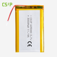 Batterie Li-Polymère Lithium Haute Capacité 605080 3.7V 3000mAh LP605080 805060 755070 104060 506080 Batterie Lipo Polymère en Sachet