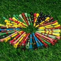 Tees de golf personnalisés en gros avec logo coloré 42mm 54mm 70mm 83mm – Accessoires de golf personnalisés pour les terrains de golf