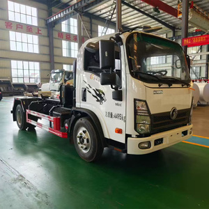 High quality Removable <b>bin</b> garbage truck Factory Direct Supply Telescopic hook arm truck - Product Image 5