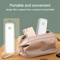 Imprimante thermique de documents A4 sans encre A80, mini, de bureau, BT/USB, noir et blanc, en stock