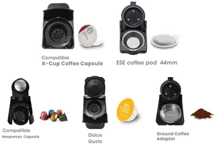 Abbolife Nouveaux appareils électroménagers pour la cuisine, machine à café à capsules 20 bars, idéale pour les petits espaces, <span class=keywords><strong>Nespresso</strong></span>, <span class=keywords><strong>Dolce</strong></span> <span class=keywords><strong>Gusto</strong></span>, café en poudre OEM&ODM - Product Image 3