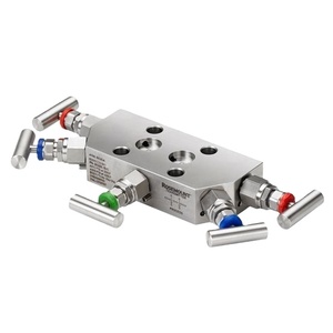 Rosemount 0305 Collecteur Intégré 5 Vannes en Acier Inoxydable 0305RC52B11 2 Collecteurs - Product Image 1