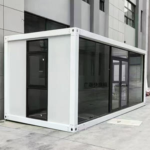 ग्लास दीवार कंटेनर घर के साथ 20 फीट लक्जरी मॉड्यूलर घर, दुकान के लिए छोटे घर की अवधारणा का उपयोग करता है - Product Image 1