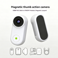 Cámara Inteligente para Mascotas con Tecnología de Vanguardia, Video POV de 1080P, Mini Cámara de Seguimiento para Perros y Gatos con Cordón Magnético para la Seguridad de las Mascotas