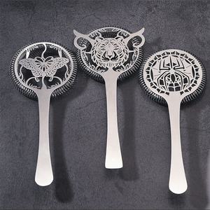 批发定制酒吧配件工具鸡尾酒过滤器不锈钢过滤器酒吧工具调酒师长柄 - Product Image 3