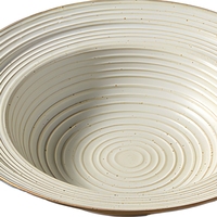 Bol et assiette à pâtes en céramique rustique style japonais pour la table à manger à la maison