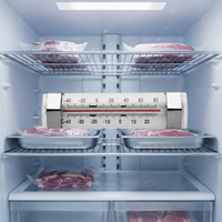 Termometer Kulkas Freezer Tahan Air Tanpa Listrik 2025 SW DIAL Display untuk Lemari Es Plastik -40C 20C Range