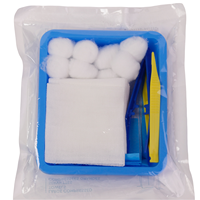 Kit de Pansement Stérile Jetable pour Soins des Plaies, Pack de Pansements Médicaux pour Usage Hospitalier et Clinique