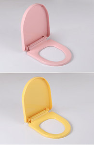 Coussin de toilette moderne pour enfants en PP coloré, à fermeture lente, en forme de U, allongé, en céramique et plastique, pour usage domestique - Product Image 6