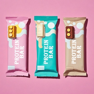 Sacs en plastique personnalisés imprimés avec fermeture dorsale pour emballage de barres énergétiques, granola, noix, chocolat, protéines - Product Image 4