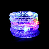 Bracelets lumineux LED DAMAI - Matériel plastique - Cadeaux pour la Saint-Valentin, Halloween et Noël pour enfants et adultes