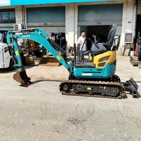 Miniexcavadora Agrícola Kubota U17 Clásica de Segunda Mano, Excavadora Compacta de 1.7 Toneladas, UU17-6, Nueva Excavadora Multifunción Usada